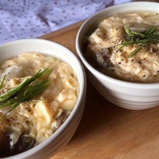 二日酔いにオススメ★さっぱりとろみにゅうめん